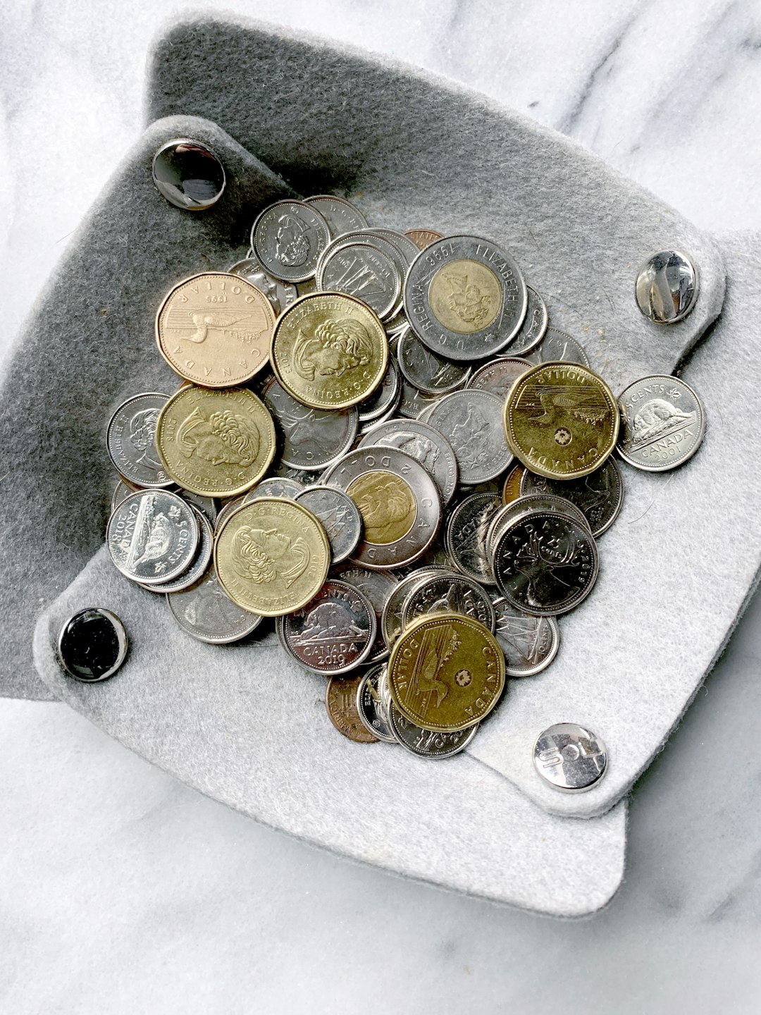 Canadian coins