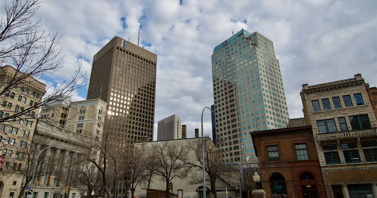Downtown Winnipeg skyline - rapid cash loans Manitoba same-day funding