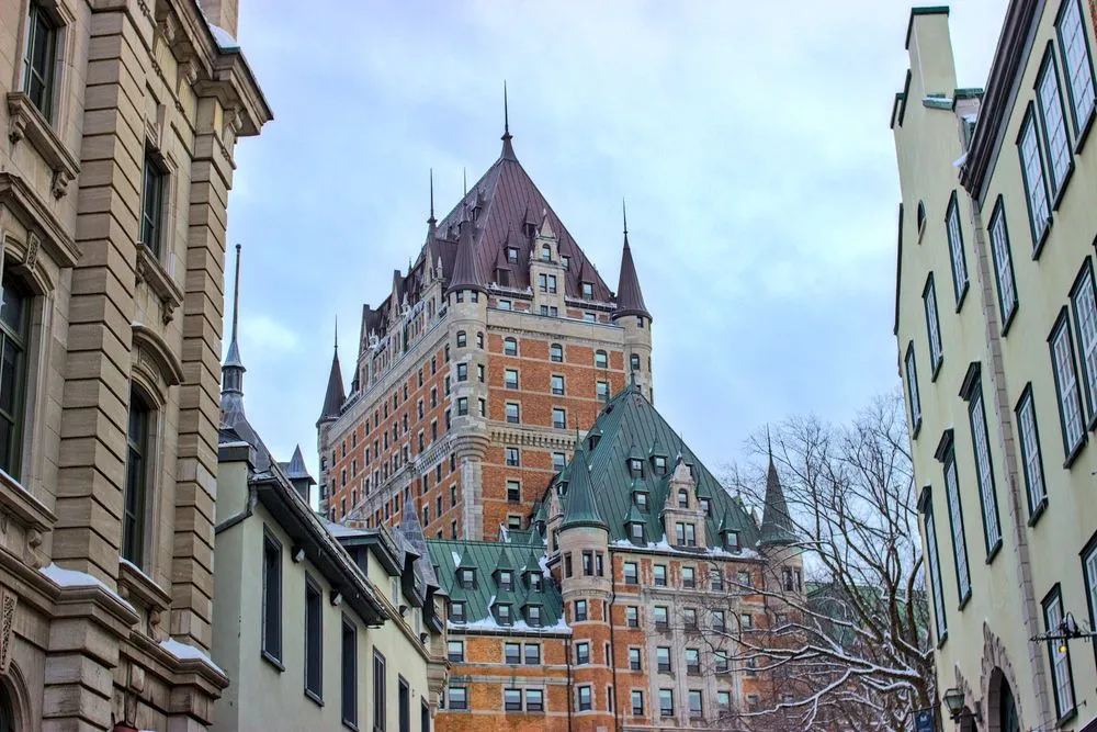 Chateau Frontenac in Quebec City - rapid cash loans Quebec available province-wide
