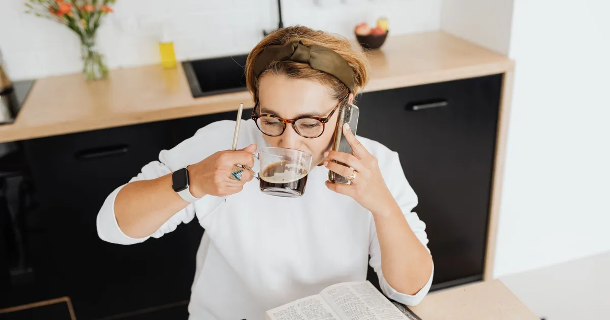 Morning coffee while the 24/7 loans e-Transfer lands in the first payout window